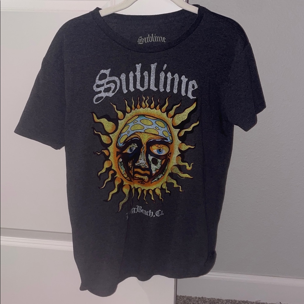 Sublime Women's Gray Graphic Tee - Short Sleeve